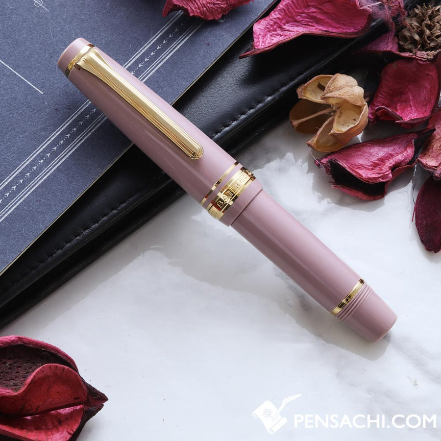 SAILOR Pro Gear Slim Mini Fountain Pen - Blush Pink - PenSachi Japanese Limited Fountain Pen