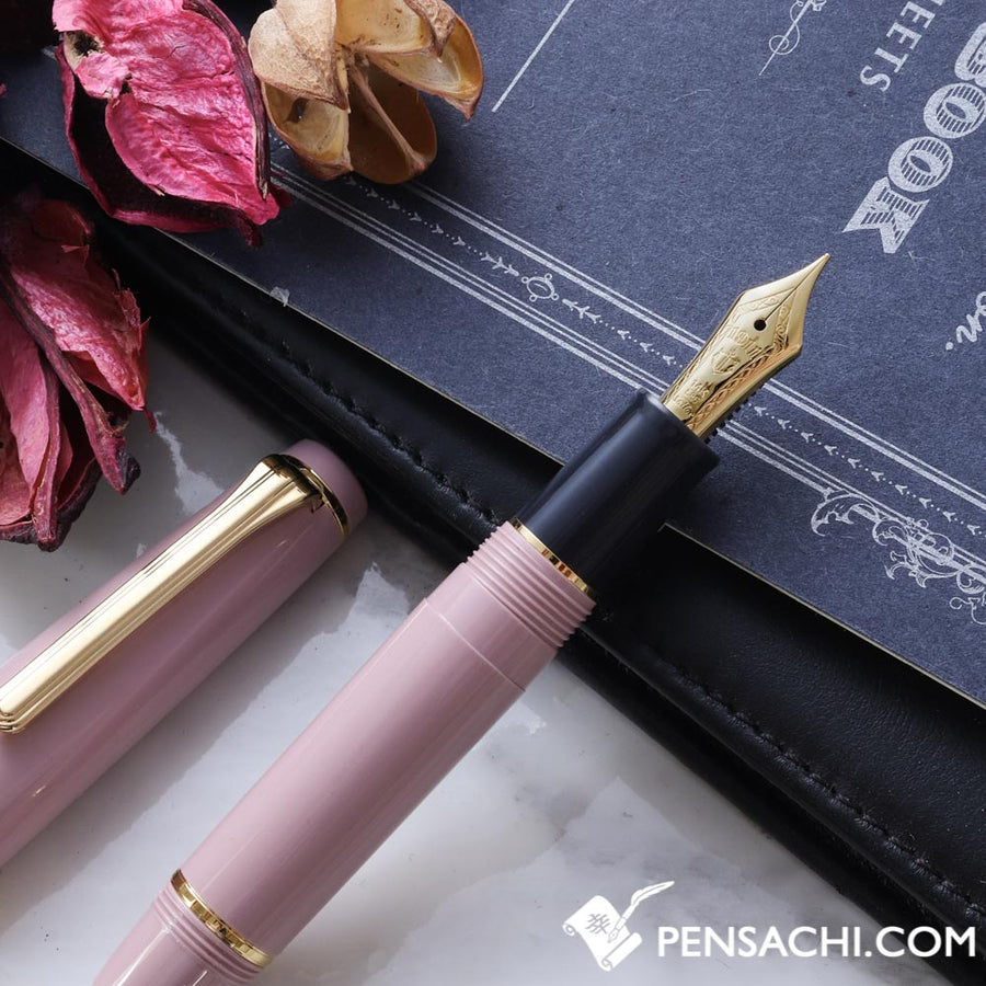 SAILOR Pro Gear Slim Mini Fountain Pen - Blush Pink - PenSachi Japanese Limited Fountain Pen