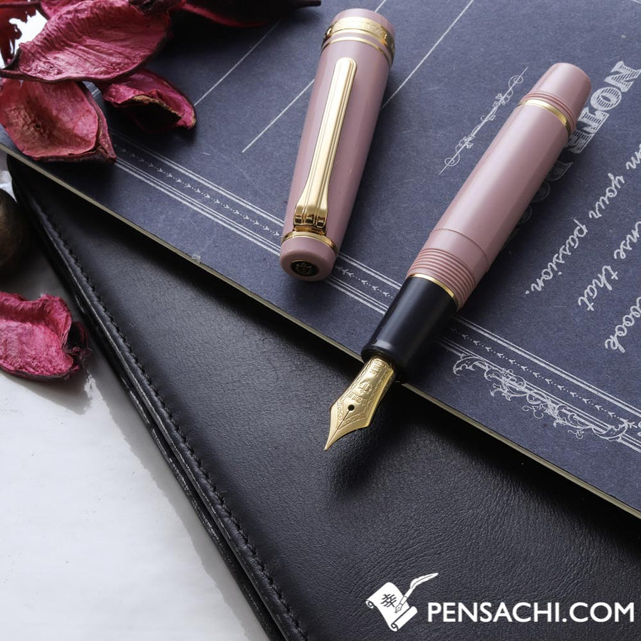 SAILOR Pro Gear Slim Mini Fountain Pen - Blush Pink - PenSachi Japanese Limited Fountain Pen