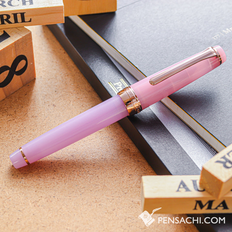 SAILOR Limited Edition Pro Gear Slim Fountain Pen - Rindou - PenSachi Japanese Limited Fountain Pen