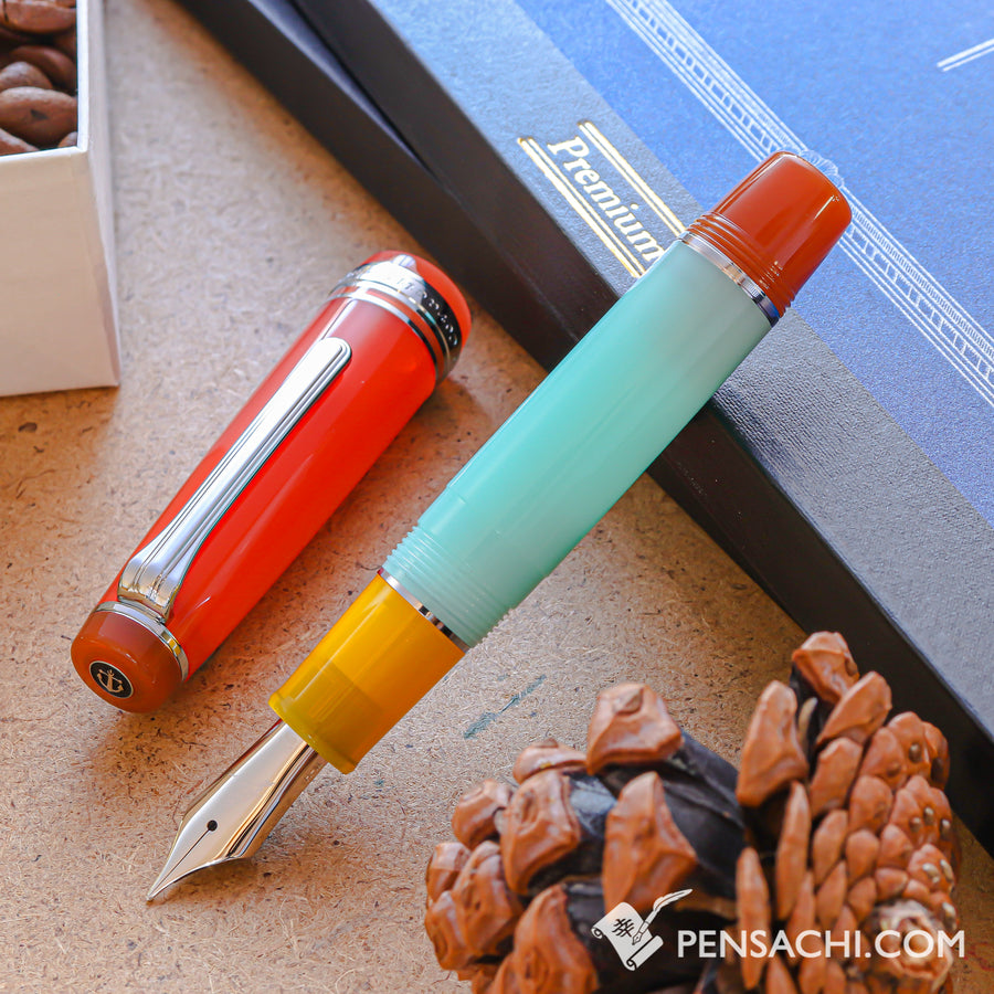 SAILOR Limited Edition Professional Gear Mini Fountain Pen - European Bee Eater - PenSachi Japanese Limited Fountain Pen