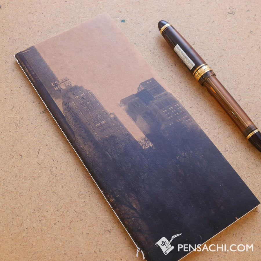 Yamamoto Ro - Biki NEW YORK STYLE Park  Notebook - Blank - PenSachi Japanese Limited Fountain Pen